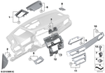 65508804907 - : Adapter Trim Cid for BMW Image