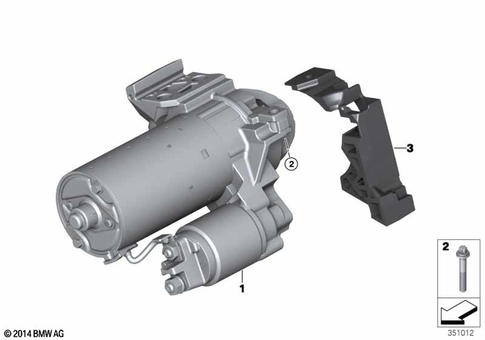 Starter for 2022 BMW X3 30iX #0