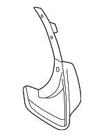 7662502060E0 - : Mud Guard for Toyota: Corolla Image