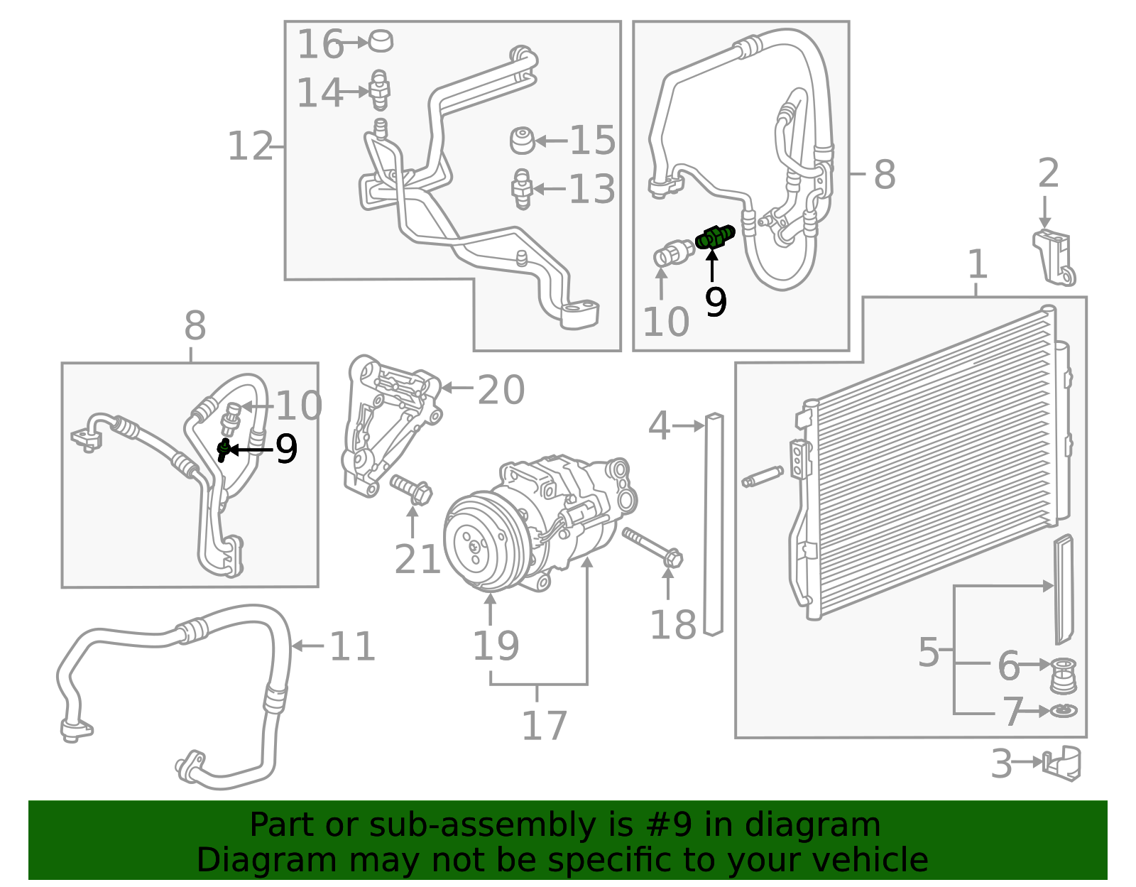 2012-2022 GM Air Conditioning System Valve Core 96961784 | Parts McElveen