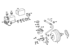 4300008 - Brakes: Brake Booster for Mercedes-Benz Image