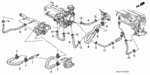 19512PC6003 - Engine: CLIP, HOSE (18.7MM) for Acura Image