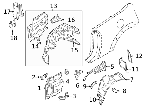 Inner Structure for 2020 Mini Cooper #0