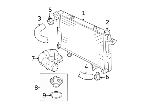 Hoses & Pipes for 2004 Dodge Ram 2500 #0
