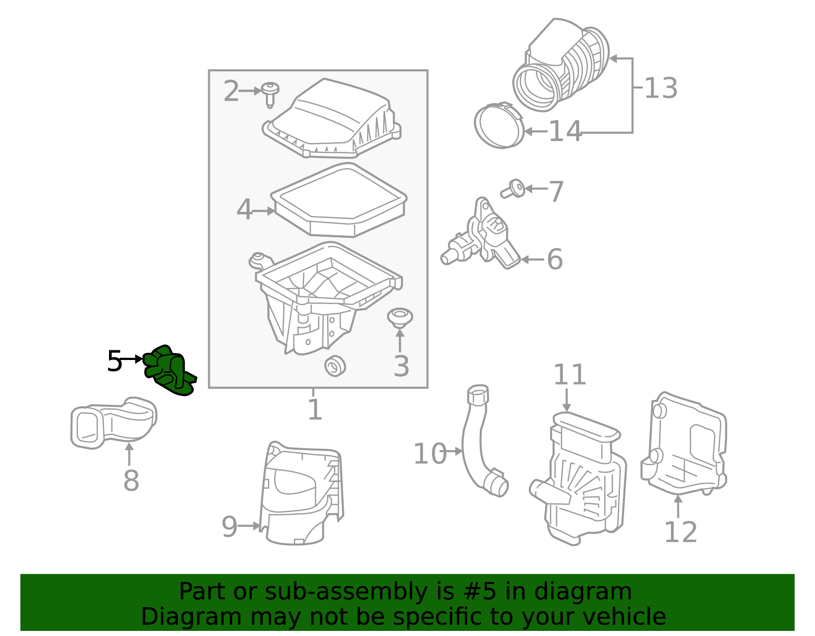 2017-2025 Volvo Mount Bracket 31370344 | TascaParts.com