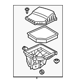 32283671 - Engine: Air Cleaner Assembly for Volvo Image