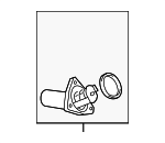 1603131020 - Cooling System: Thermostat Housing for Lexus: GS300, GS350, GS450h, IS250, IS300, IS350, RC300, RC350 Image