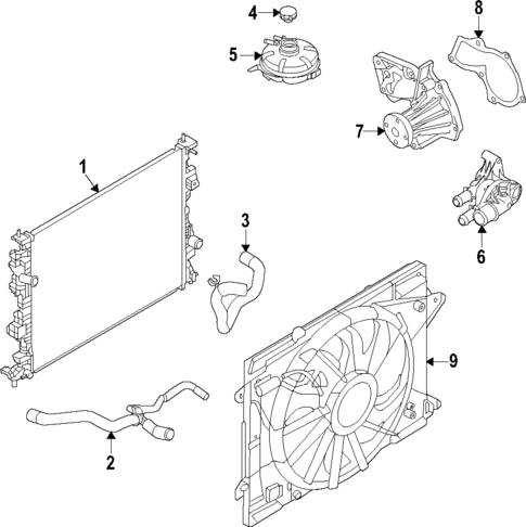 Cooling System for 2022 Ford Bronco Sport #0