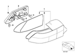 63218389713 - : Tail Light Left for BMW Image