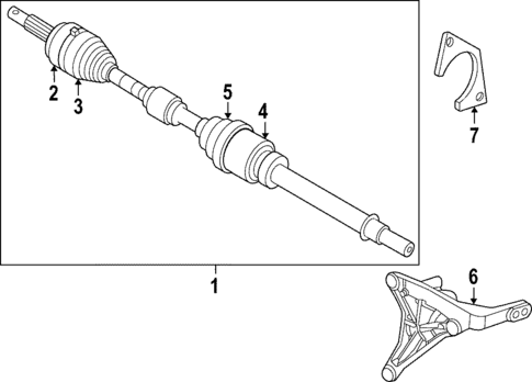 Drive Axles for 2025 INFINITI QX55 #0