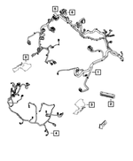 68237622AC - : Front End Module Wiring for Mopar Image