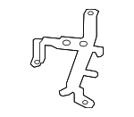 4M0201827R - Emission System: Vapor Canister Bracket for Audi Image