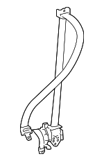 7322030D20C2 - : Lap &amp; Shoulder Belt for Lexus: GS350, GS450h, GS460 Image