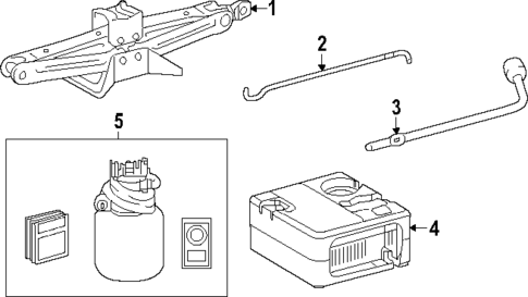 Jack & Components for 2025 Toyota Prius #0