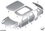 41007408858 - Bodywork: Panorama Roof for Mini Image