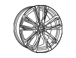 42611WY540 - : Wheel, Alloy for Lexus: IS300, IS350, IS500 Image