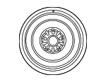 4261B53010 - : Wheel, Spare for Lexus Image