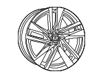 4261153520 - Suspension: Wheel, Alloy for Lexus Image