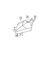 68606627AA - Cooling: Coolant Recovery Bottle for Mopar Image