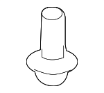 8659028000 - Body: Rocker Molding Retainer for Genesis: Electrified G80, G80, G90 | Hyundai: Accent, Azera, Elantra, Elantra Coupe, Elantra GT, Elantra N, Entourage, Equus, Genesis, Genesis Coupe, Ioniq, Ioniq 6, Santa Cruz, Santa Fe, Santa Fe Sport, Santa Fe XL, Sonata, Tiburon, Tucson, Veloster, Veracruz, XG300, XG350 Image