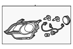 23136996 - Electrical: Headlamp Assembly for Chevrolet: Captiva Sport Image