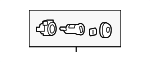 7B0837167A - Body: Lock Cylinder for Volkswagen Image