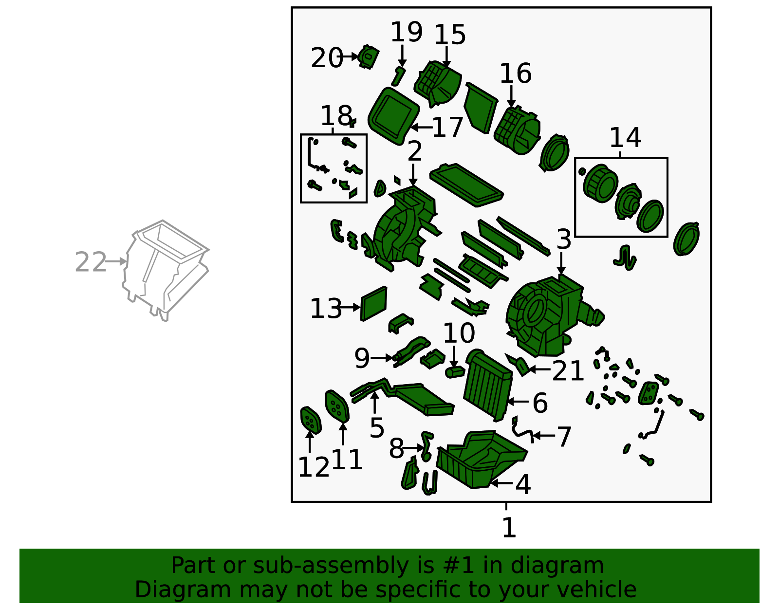 BAR7-61-130C - AC & Heater Assembly - 2008 2009 Mazda 3 | Mazda Parts ...