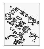 BPYP6142YF - : AC &amp; Heater Assembly for Mazda Image