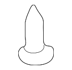 9CS600520 - Body: Bumper Cover Screw for Mazda Image