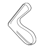 C2C37055 - Cooling System: Drive Belt for Jaguar Image