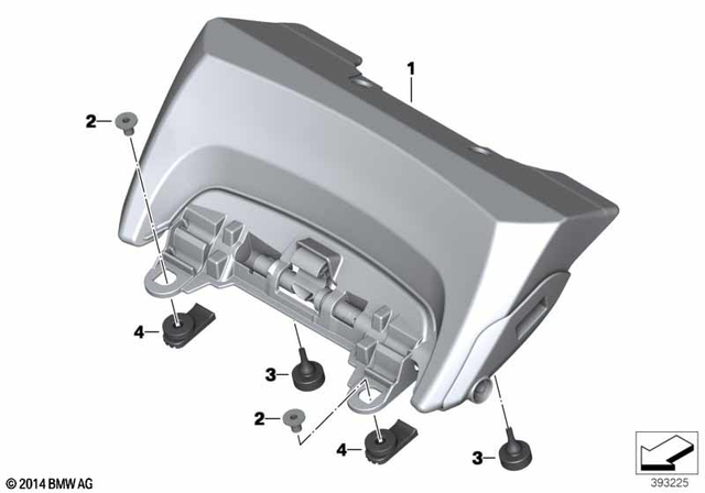 52538548509 - Seats and Seat Bench: Adapter -  for BMW-Motorrad Image