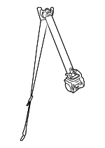 7337060580C1 - : Outer Belt Assembly for Toyota: Land Cruiser Image