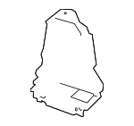 3B9867706BB41 - Body: Storage Pocket for Volkswagen: Passat Image