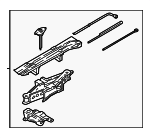 SL1Z17080A - Body: Jack Assembly for Ford: Expedition | Lincoln: Navigator Image