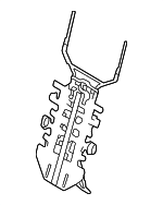 7275033140 - Body: Lumbar Support for Lexus: ES250, ES300h, ES350, NX250, NX350, NX350h, NX450h+, RX350, RX350h, RX450h+, RZ300e, RZ450e, UX200, UX250h, UX300h Image