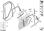 51725A31EF1 - : Edge Protection, Door, Rear for BMW Image