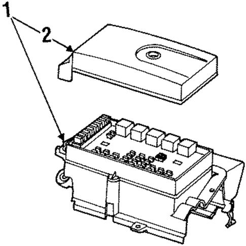 Electrical Components for 1996 Saturn SL1 #0