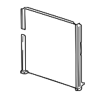 F5TZ19712A - HVAC: A/C Condenser for Ford: Explorer Image