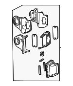 F77Z19850JB - HVAC: Housing Assembly for Ford: Explorer, Ranger | Mercury: Mountaineer Image