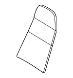 9GT881807IA6 - Body: Seat Back Cover for Porsche Image