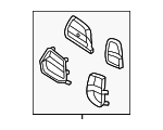 9P1898071 - Body: Seat Belt Guide for Porsche Image