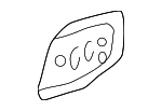 5762417021 - Body: Rear Plate for Toyota: MR2 Spyder Image