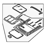 912057B110 - Body: Sunroof Assembly for Nissan: Quest Image