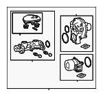 57306TMBH02 - Body: Master Cylinder Assembly for Honda: CR-V Image