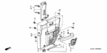 9391314320 - Interior/Bumper: SCREW, TAPPING (4X14) (PO) for Honda Image