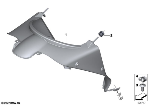 Motorcycle Trim Section, Windshield for 2022 BMW-Motorrad M 1000 RR #19
