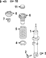 54605T6735 - Suspension: Strut for Hyundai Image
