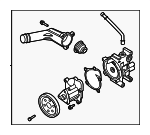 251002T010 - Cooling System: Water Pump Assembly for Kia Image