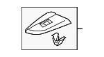 83547T5AA01ZA - Body: Switch Panel for Honda: Fit Image