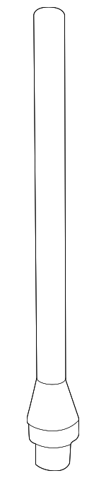 4685574 - Electrical: Antenna Mast for Chrysler: Grand Voyager, Town &amp; Country, Voyager | Dodge: Caravan, Dakota, Durango, Grand Caravan, Ram 1500, Ram 2500, Ram 3500 | Jeep: Grand Cherokee Image